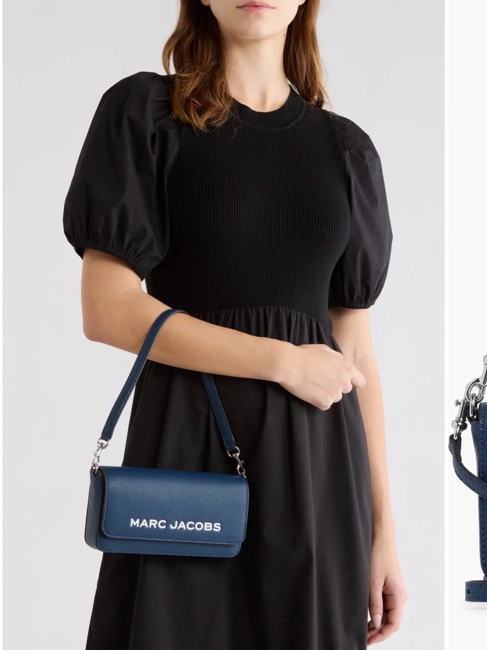 Marc Jacobs Navy Blue Leather crossbody - Picture 12 of 16